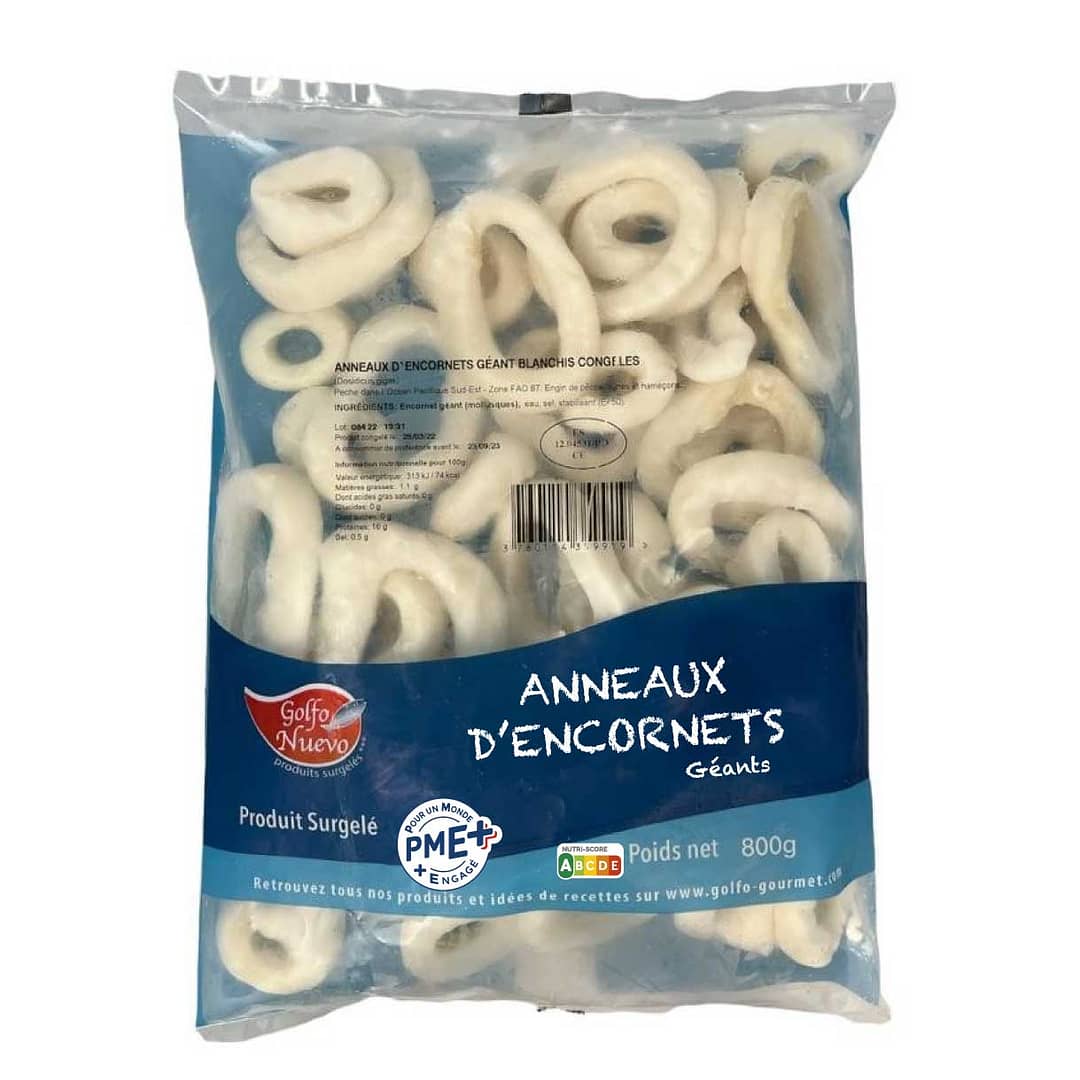 anneaux encornets géants